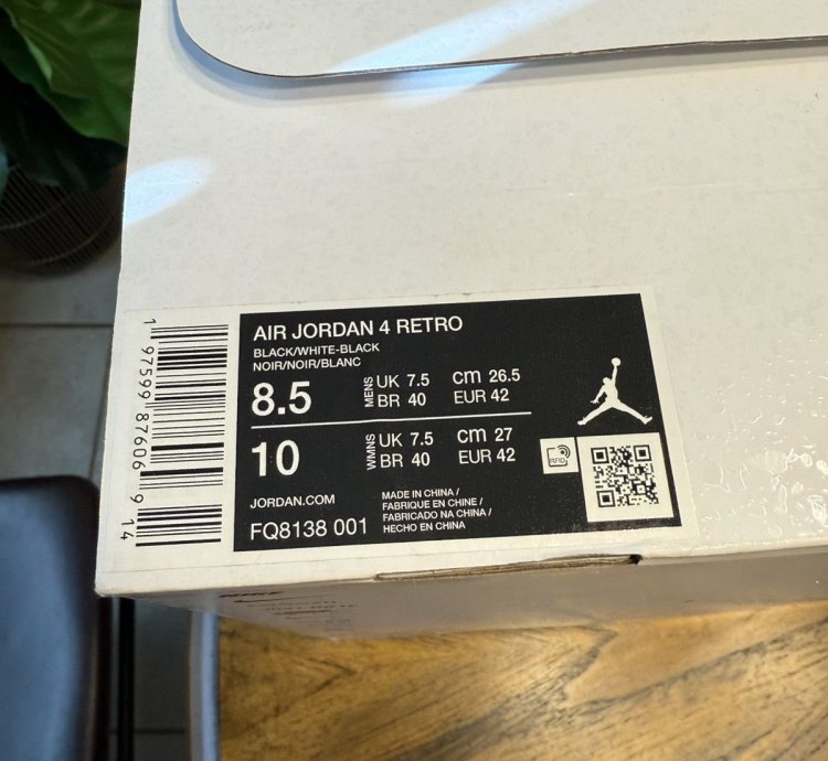 Jordan 4 White Thunder