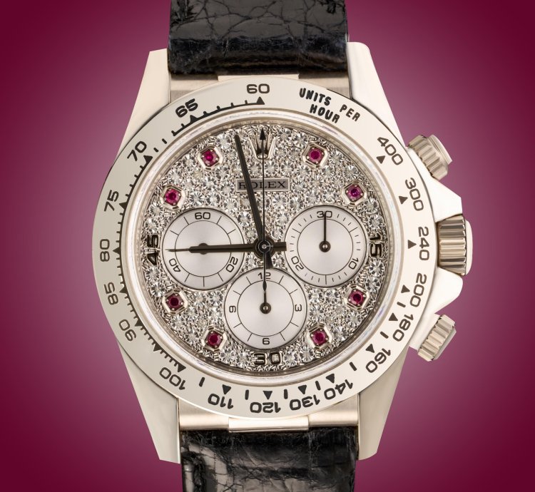 Rolex Daytona Pave Rubini Nos Full Set