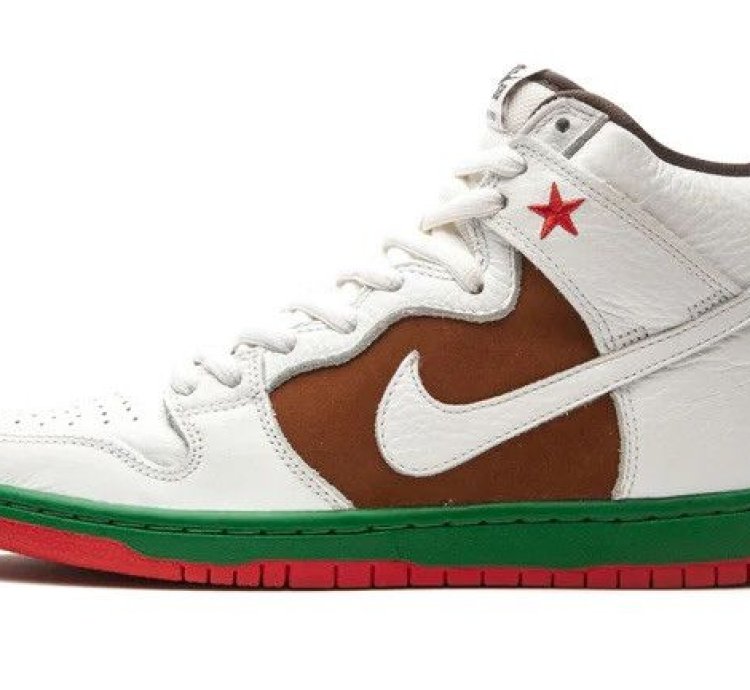Nike Sb Dunk High Premium Qs Cali 313171 201 - Size 11 5