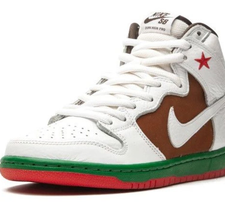 Nike Sb Dunk High Premium Qs Cali 313171 201 - Size 11 5