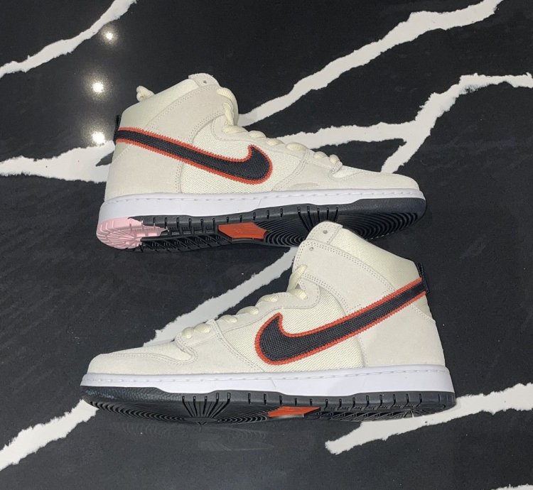Nike Sb Dunk High Premium Sf Mlb Pack Sf Giants Do9394 100