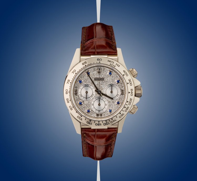 Rolex Daytona Pave Zaffiri Full Set