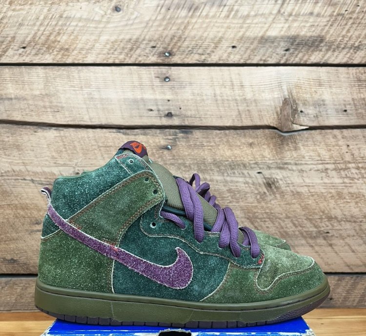 Nike Sb Dunk High Premium Skunk 4 20 Size 313171-300
