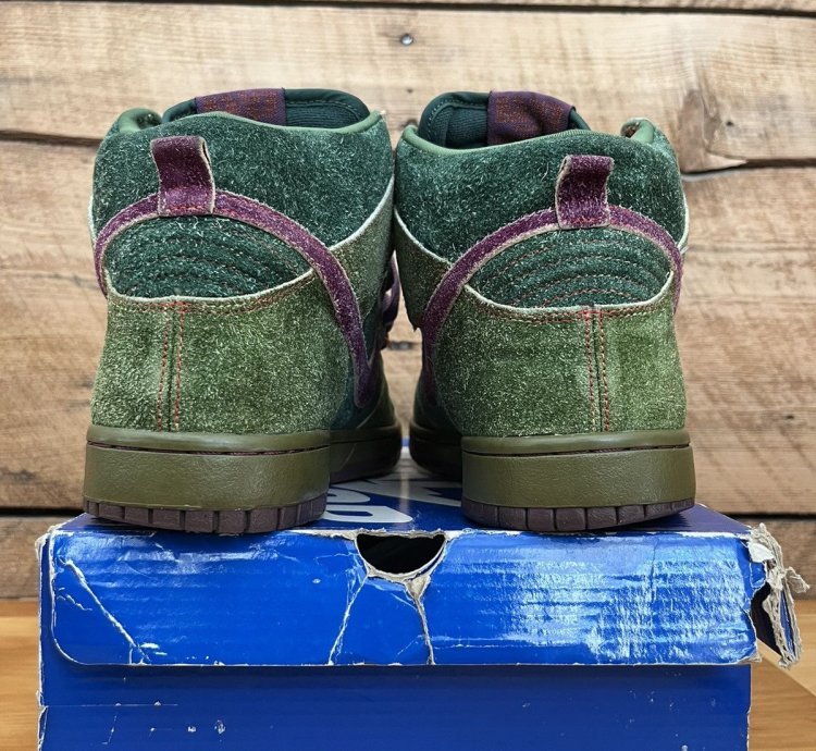 Nike Sb Dunk High Premium Skunk 4 20 Size 313171-300