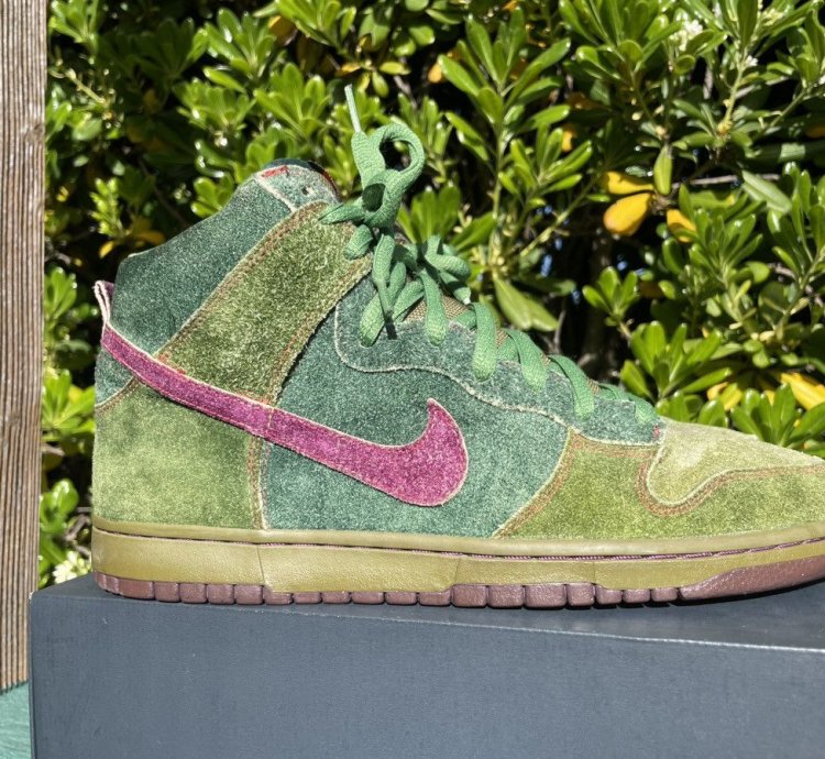 Nike Sb Dunk High Premium Skunks 420