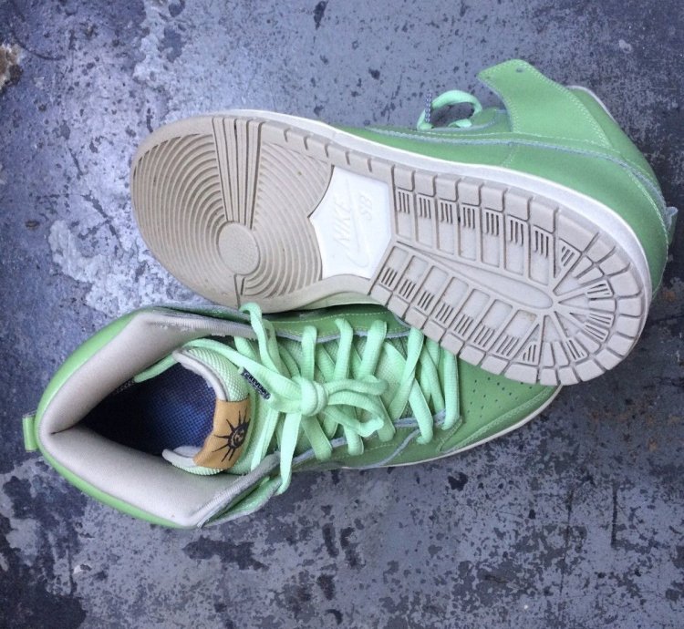 Nike Sb Dunk High Premium Statue Of Liberty Size 9 5