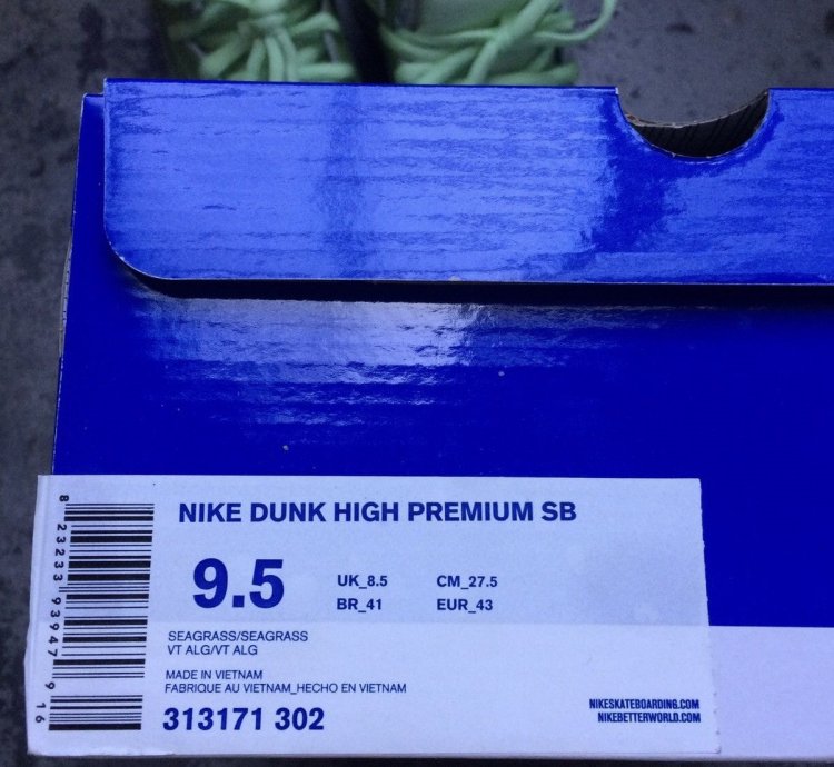 Nike Sb Dunk High Premium Statue Of Liberty Size 9 5