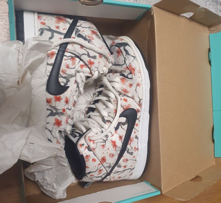 Nike Sb Dunk High Pro Cherry Blossom