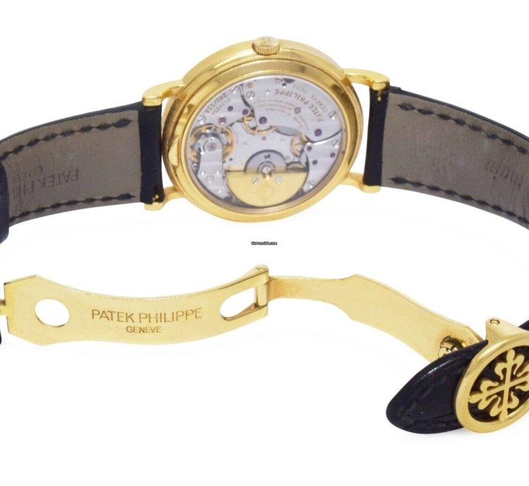 Patek Philippe Perpetual Calendar 18k Yellow Gold 35mm Watch 04 5039j
