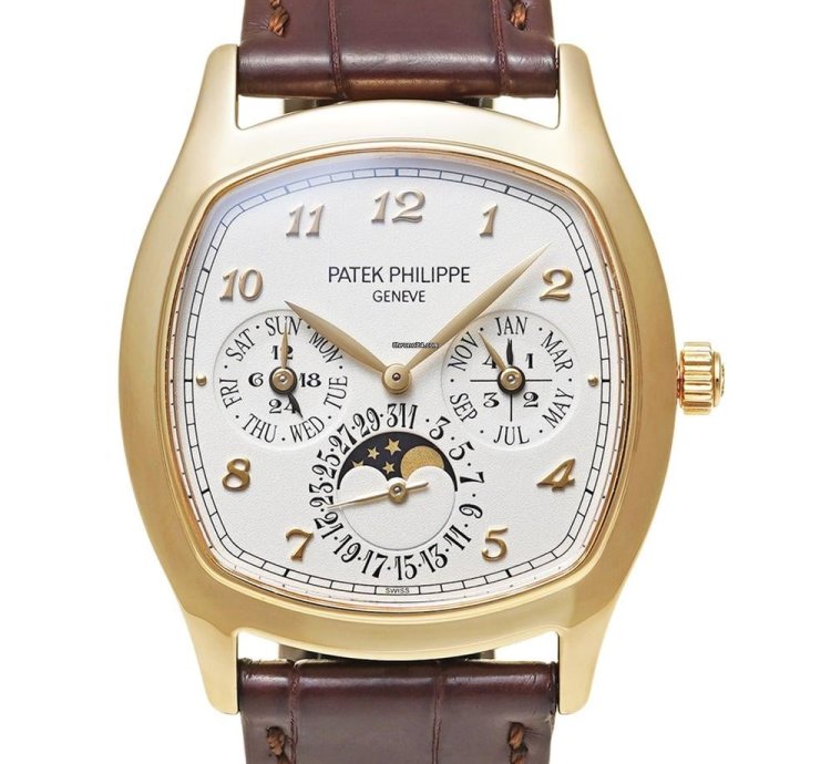 Patek Philippe Perpetual Calendar 2013 Warranty Included Grand Complication Perpetual Calendar Genuine -buckle Ref 5940j-001 Used Men Watch