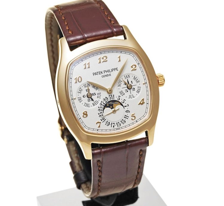 Patek Philippe Perpetual Calendar 2013 Warranty Included Grand Complication Perpetual Calendar Genuine -buckle Ref 5940j-001 Used Men Watch