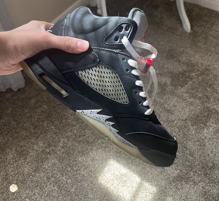 Jordan 5 Black Mettalic