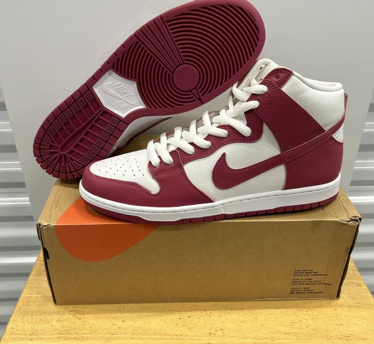 Nike Sb Dunk High Pro Iso Orange Label Sweet Beet Sz 13