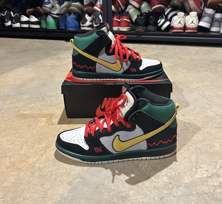 Nike Sb Dunk High Pro Premium Mcrad 2012 Us 10