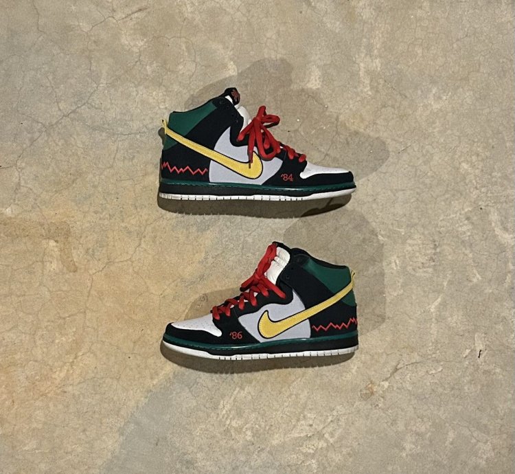 Nike Sb Dunk High Pro Premium Mcrad 2012 Us 10