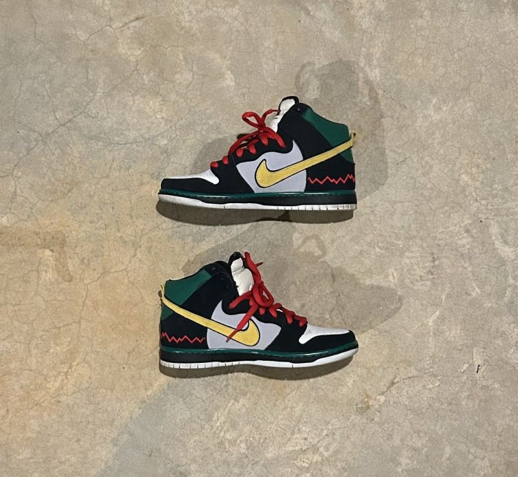 Nike Sb Dunk High Pro Premium Mcrad 2012 Us 10