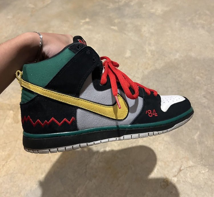 Nike Sb Dunk High Pro Premium Mcrad 2012 Us 10