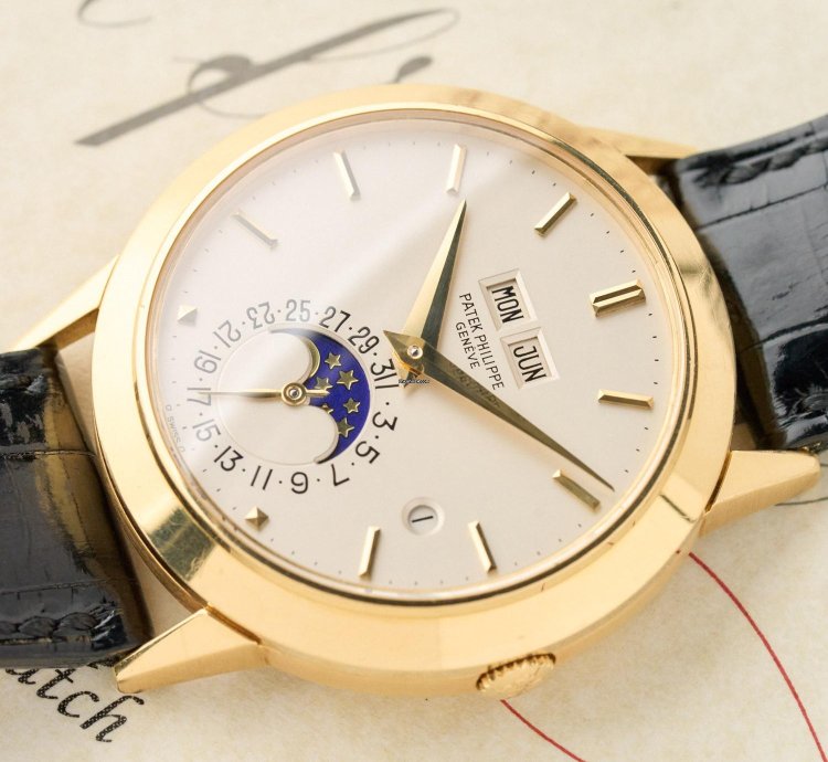 Patek Philippe Perpetual Calendar 3450j - Padellone - Mint Condition - Extract From The Archives