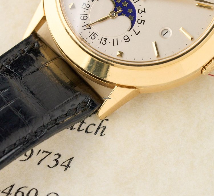 Patek Philippe Perpetual Calendar 3450j - Padellone - Mint Condition - Extract From The Archives