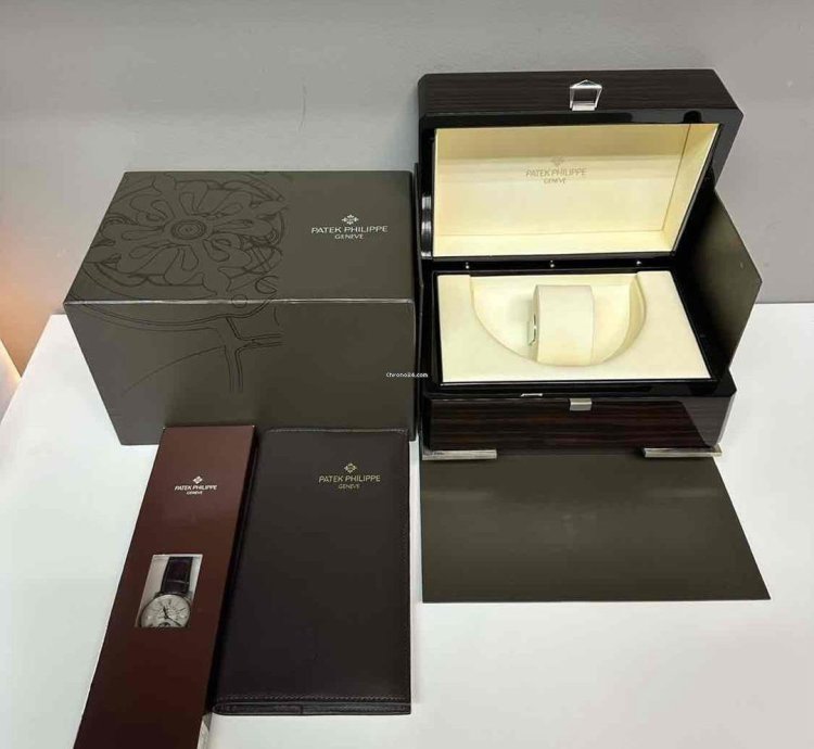 Patek Philippe Perpetual Calendar 38mm Automatic 18k White Gold Men 5159g-001