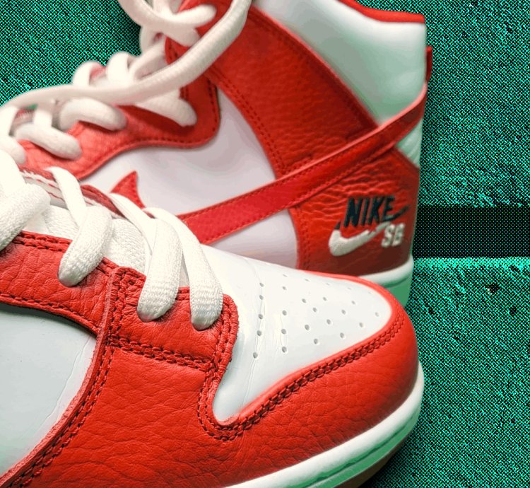 Nike Sb Dunk High Pro Skate University Red 2017