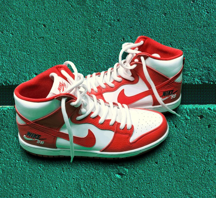 Nike Sb Dunk High Pro Skate University Red 2017