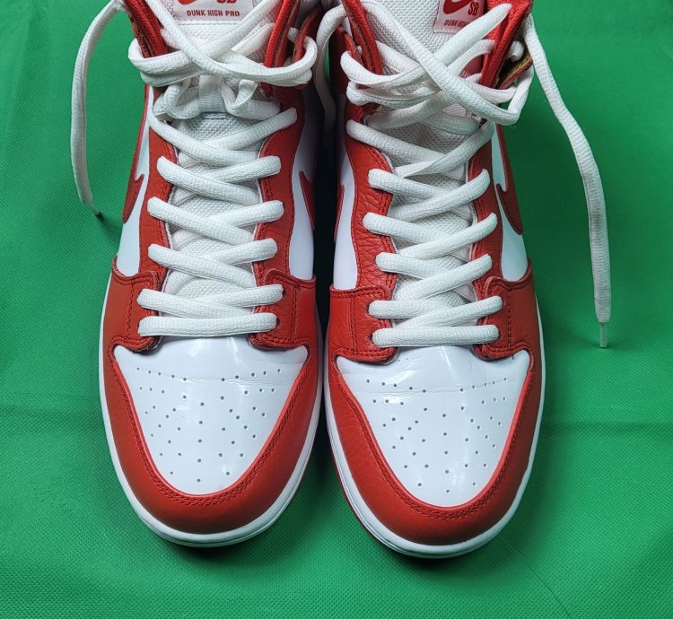Nike Sb Dunk High Pro Skate University Red 2017