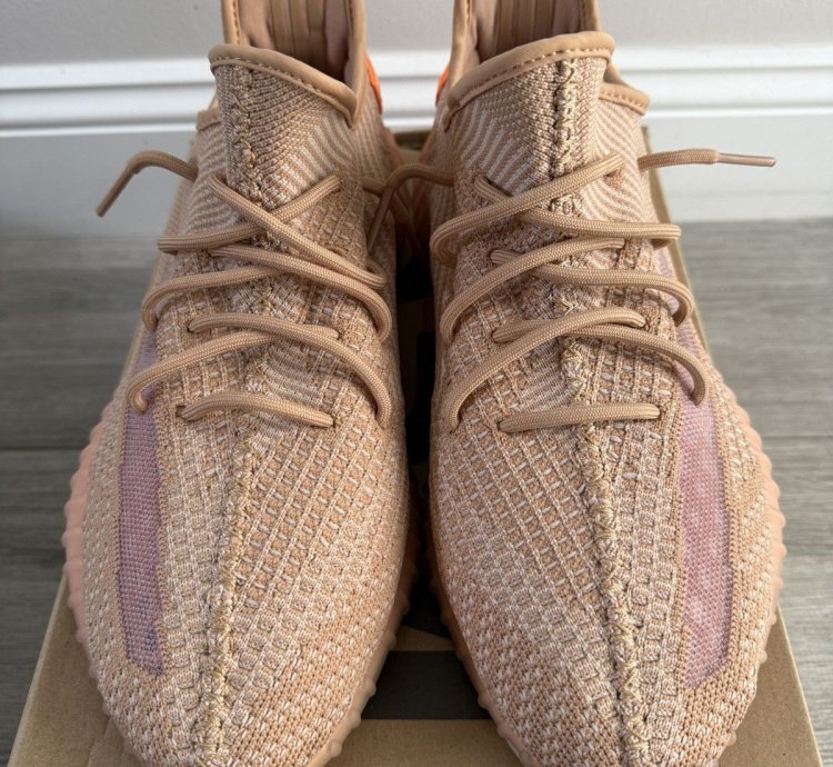 2019 Men Adidas Yeezy Boost 350 V2 Eg7490 Clay Sz 12 Used