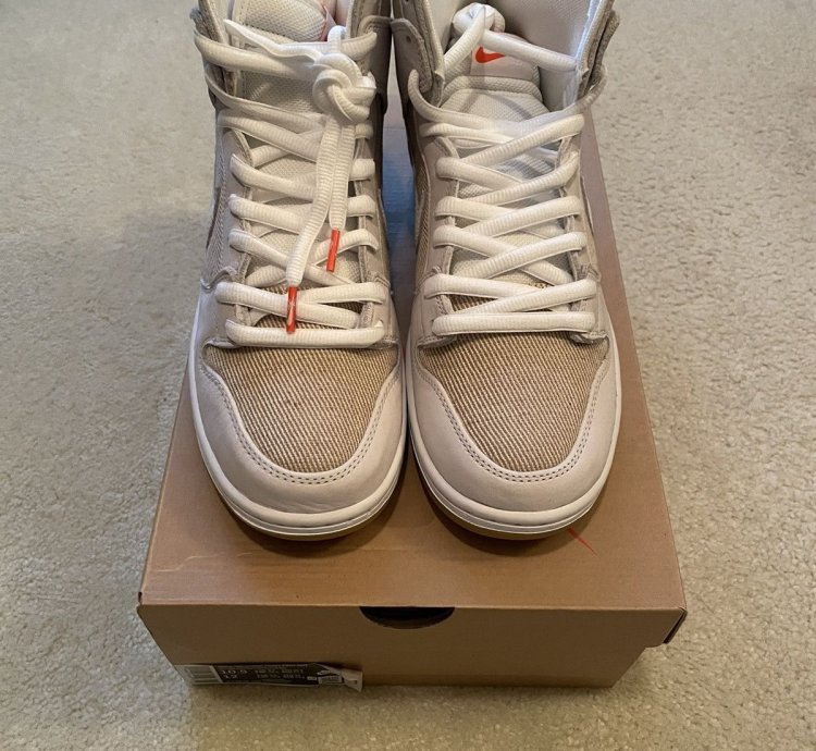 Nike Sb Dunk High Pro Unbleached Natural