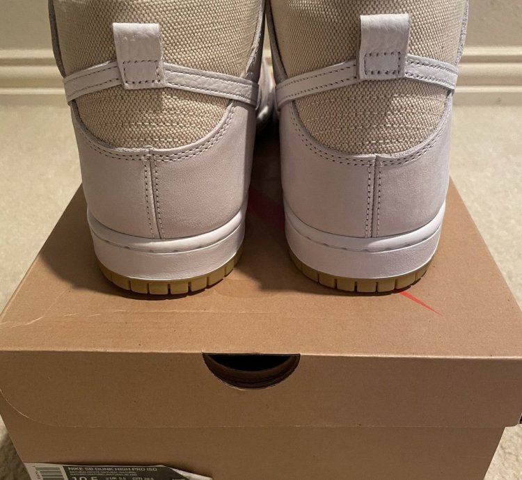 Nike Sb Dunk High Pro Unbleached Natural