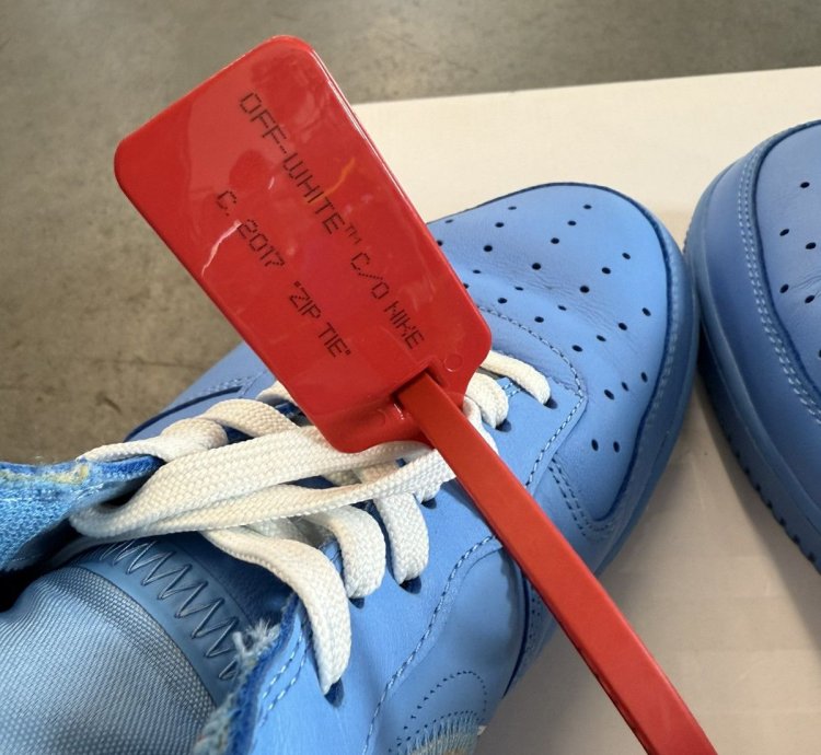 2019 Nike Air Force 1 Low Off-white Mca University Blue