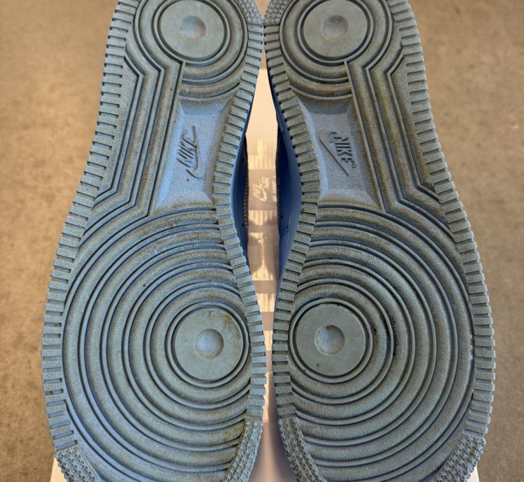2019 Nike Air Force 1 Low Off-white Mca University Blue