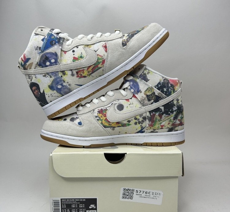 Nike Sb Dunk High Qs Supreme Rammellzee 2023