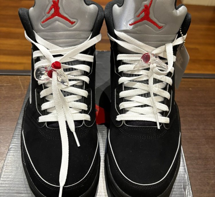Jordan 5 High Black Metallic