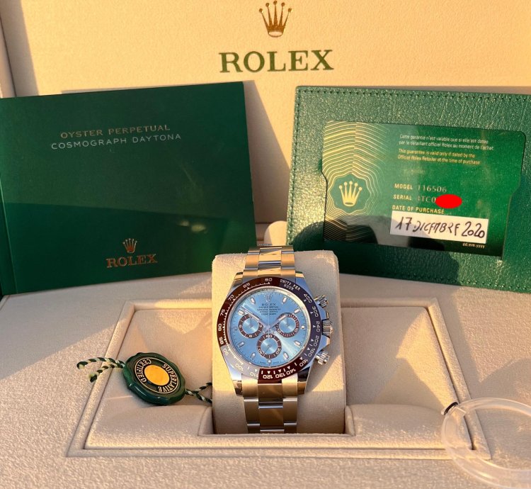 Rolex Daytona Platino New