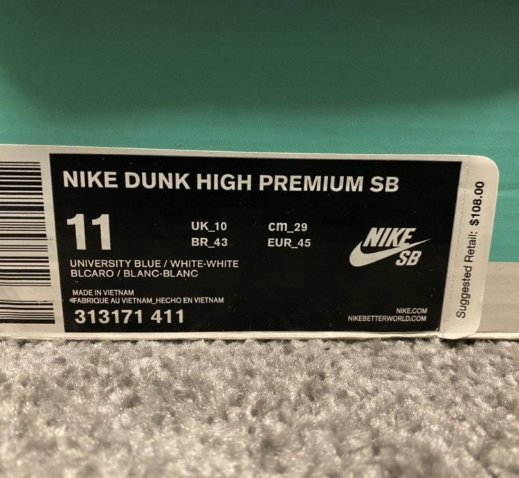 Nike Sb Dunk High Rivalry