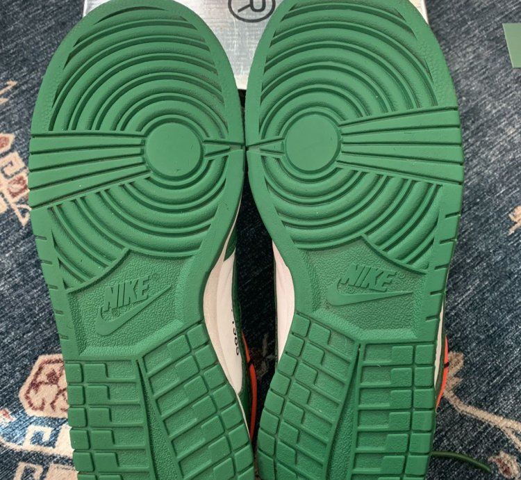 2019 Off White Nike Dunk Low Pine Green