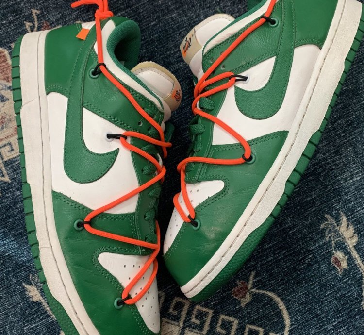 2019 Off White Nike Dunk Low Pine Green