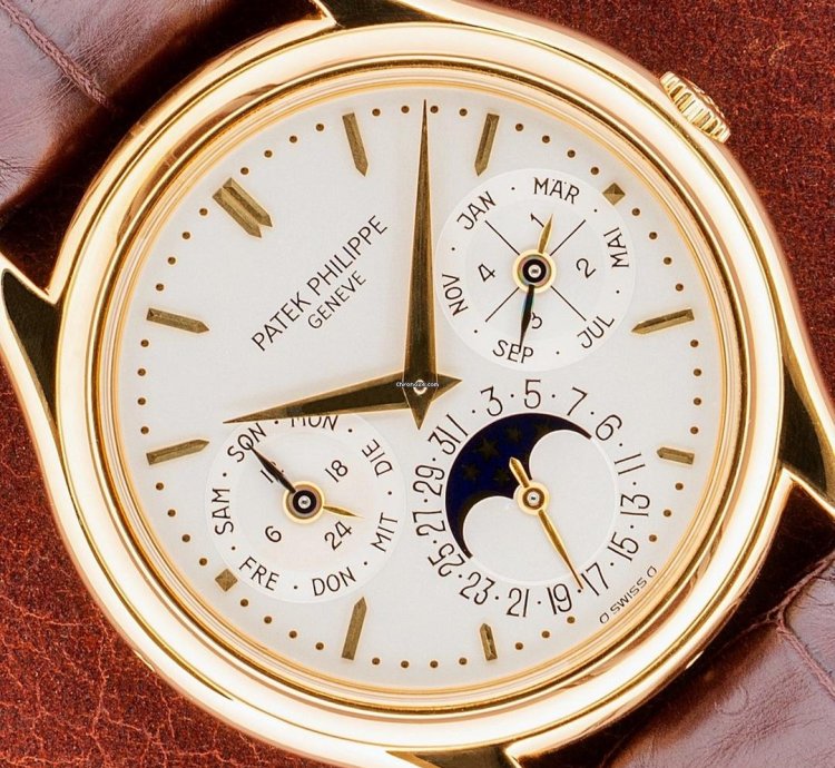 Patek Philippe Perpetual Calendar 3940j Perpetual Calendar german Dial Configuration Full Set From Huber Munich 1992