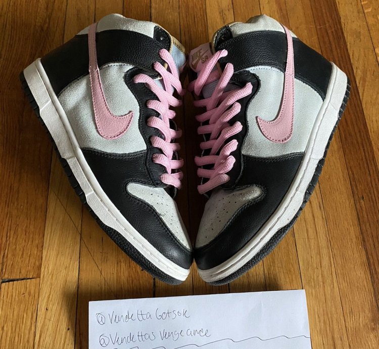 Nike Sb Dunk High Sample Perfect Shy Pink Europe Exc Us9