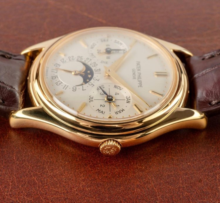 Patek Philippe Perpetual Calendar 3940j Perpetual Calendar german Dial Configuration Full Set From Huber Munich 1992