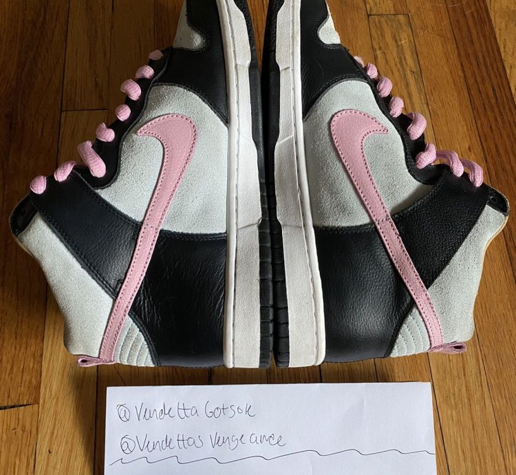 Nike Sb Dunk High Sample Perfect Shy Pink Europe Exc Us9