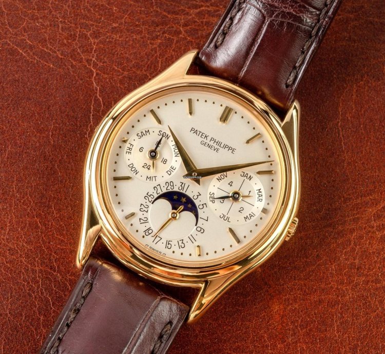 Patek Philippe Perpetual Calendar 3940j Perpetual Calendar german Dial Configuration Full Set From Huber Munich 1992