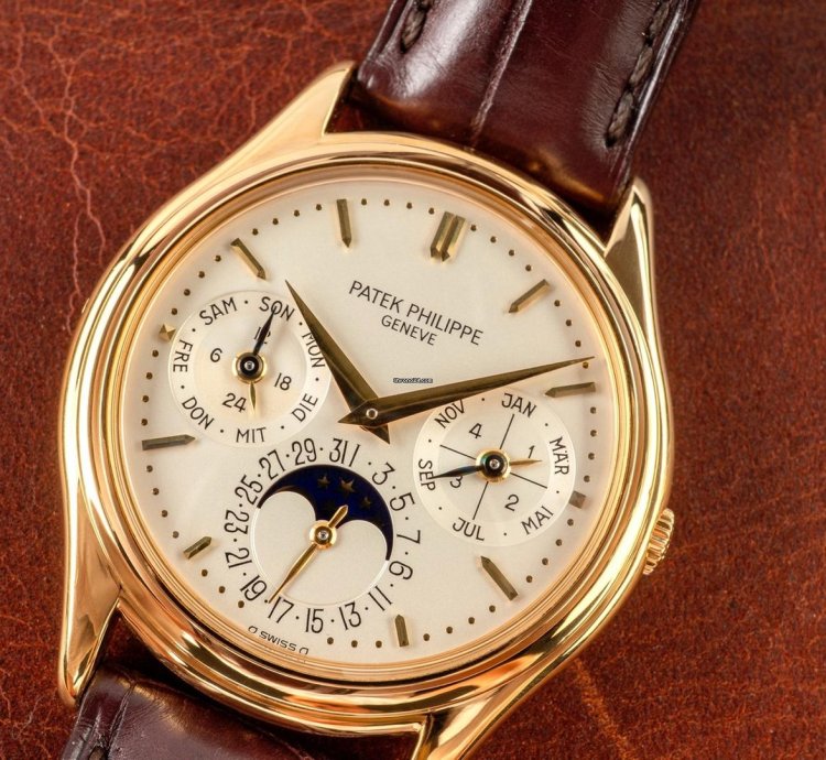 Patek Philippe Perpetual Calendar 3940j Perpetual Calendar german Dial Configuration Full Set From Huber Munich 1992