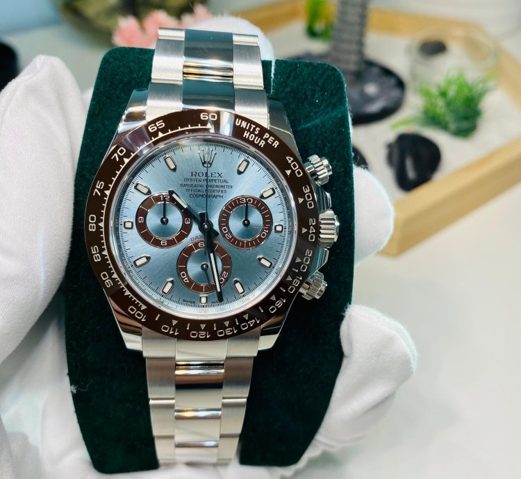Rolex Daytona Platinum new Unworn Piece Of The First Platinum Daytona Discontinued