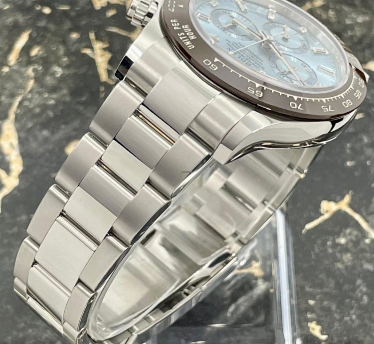 Rolex Daytona Platinum - 116506-0002 - Baguette Dial - New 2021