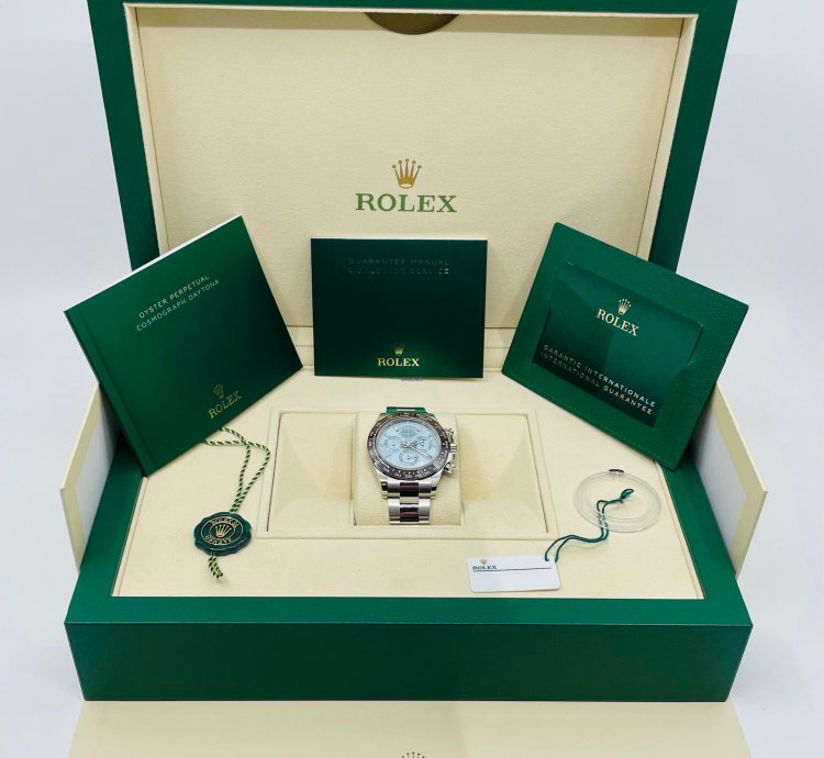 Rolex Daytona Platinum - 116506-0002 - Baguette Dial - New 2021