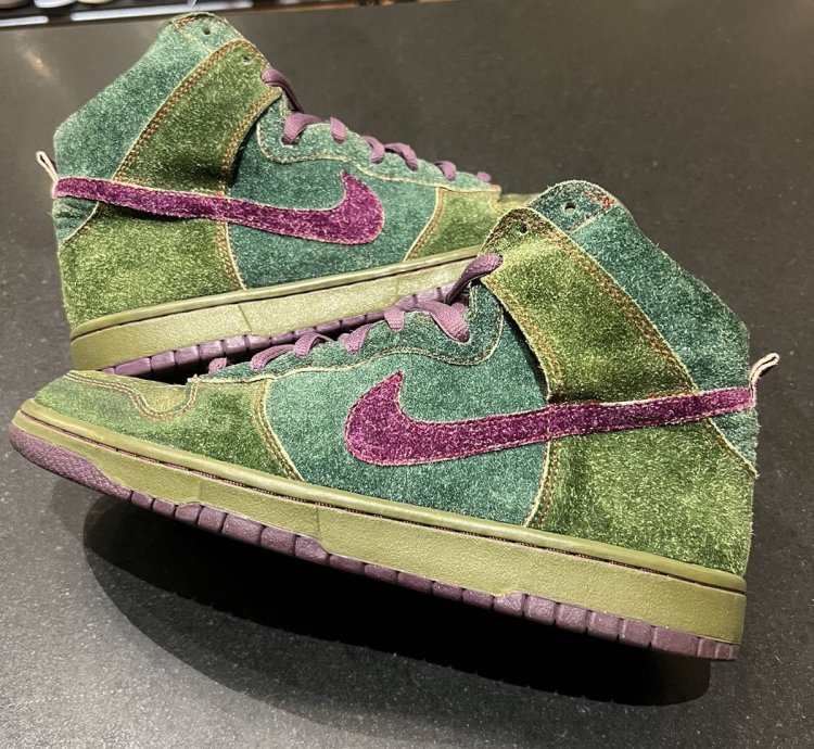 Nike Sb Dunk High Skunk