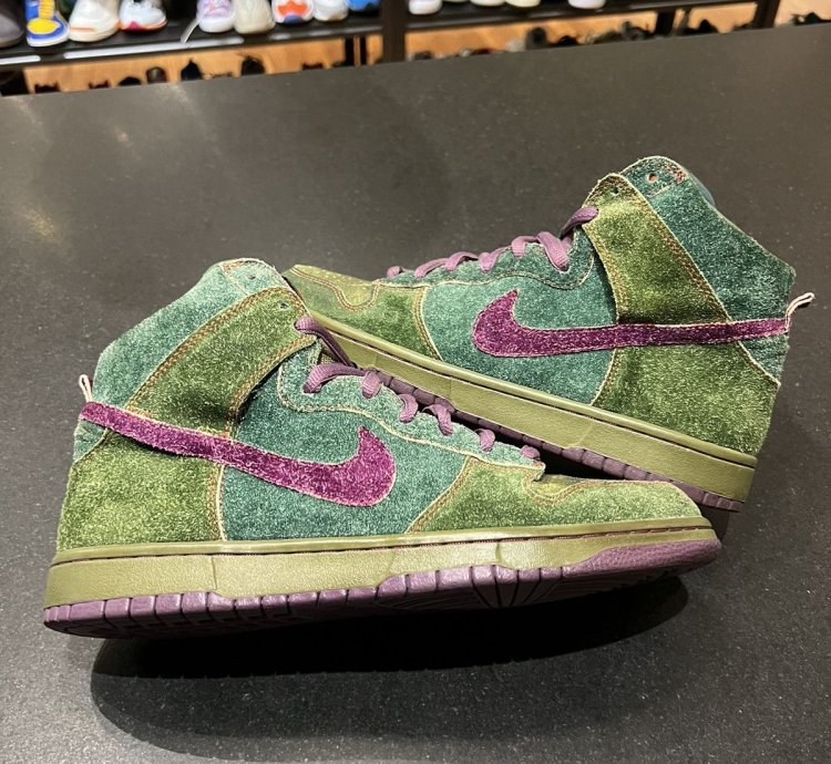 Nike Sb Dunk High Skunk