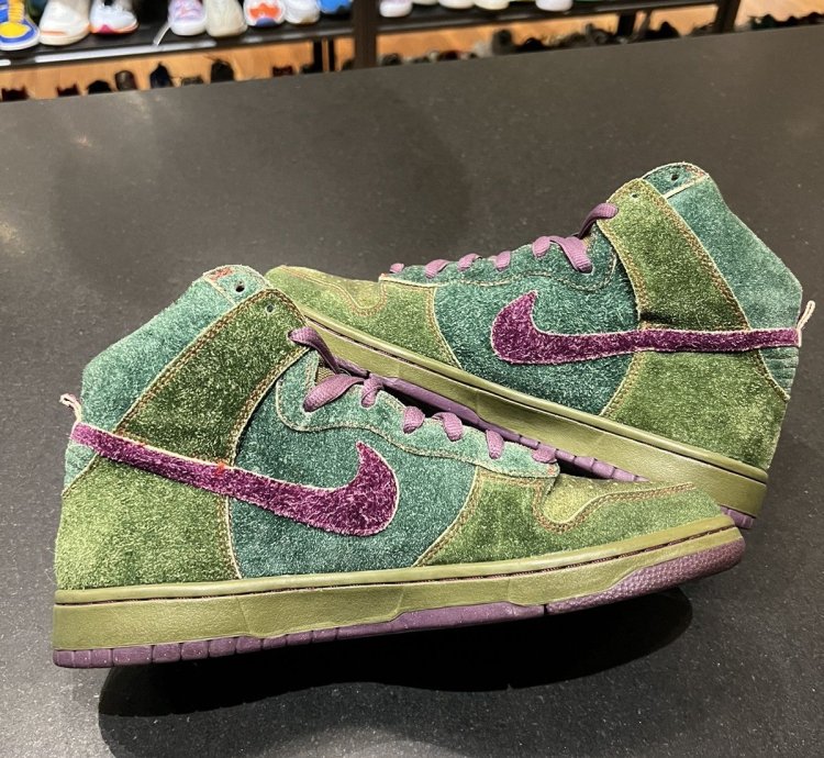 Nike Sb Dunk High Skunk